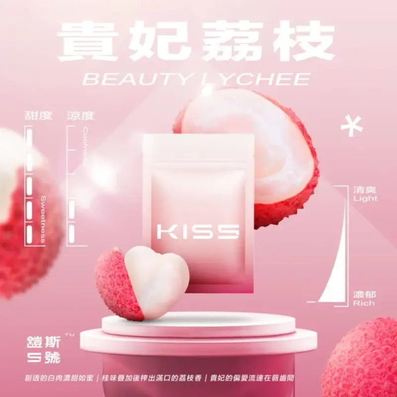 KISS鎧斯5號一代煙彈貴妃荔枝webp SP2S 蒸氣空間台灣官方旗艦店|主機煙彈與電子霧化器專賣