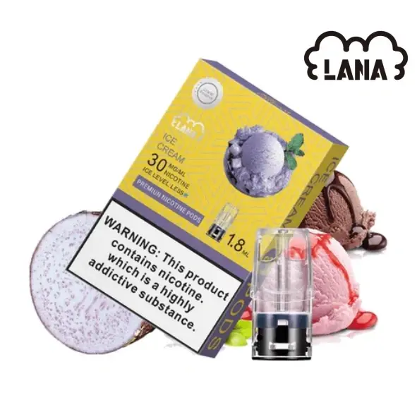 LANA1代LOGO香芋冰淇淋webp SP2S 蒸氣空間台灣官方旗艦店|主機煙彈與電子霧化器專賣